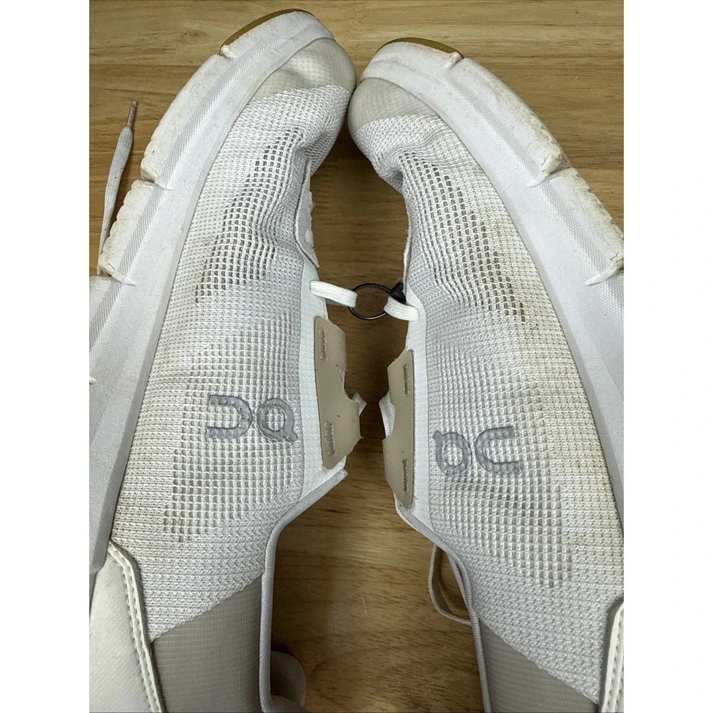 On Cloudrift Athletic Walking Running Shoes‎ Sneakers Womens 9.5 White Beige GUC